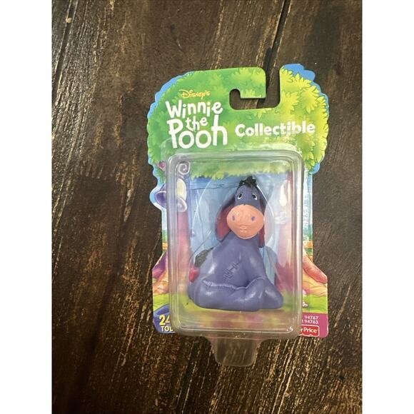 NEW Winnie the Pooh 4 Figure Set Pooh, Piglet, Tigger, Eeyore 2000 Fisher Price. - Picture 8 of 9